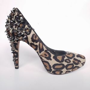 Sam Edelman roza size 9.5 leopard print heels OBO